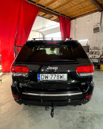 Jeep Grand Cherokee cena 89500 przebieg: 294797, rok produkcji 2013 z Sobótka małe 154